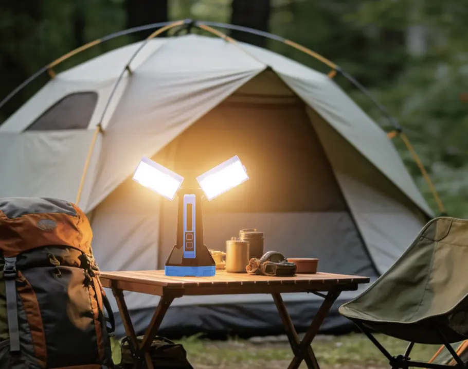 Serie di luci da campeggio a LED multifunzionali