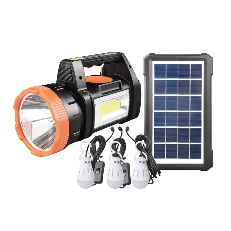 Kit faretto solare ricaricabile COB da 30 W