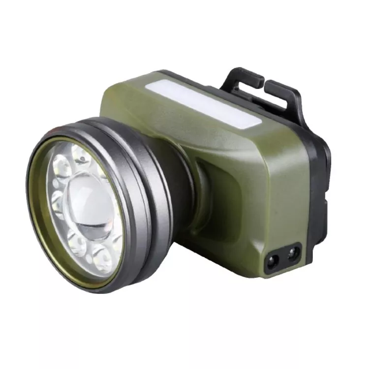Lampada frontale a LED con cinturino regolabile portatile ricaricabile