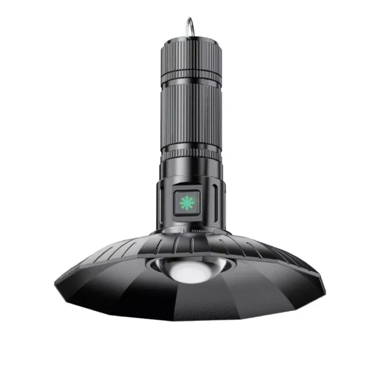 Lanterna da campeggio ricaricabile da 10 W con batteria 1×26650