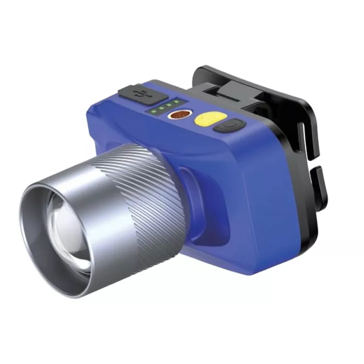 Lampada frontale laser bianca ultra luminosa ricaricabile impermeabile