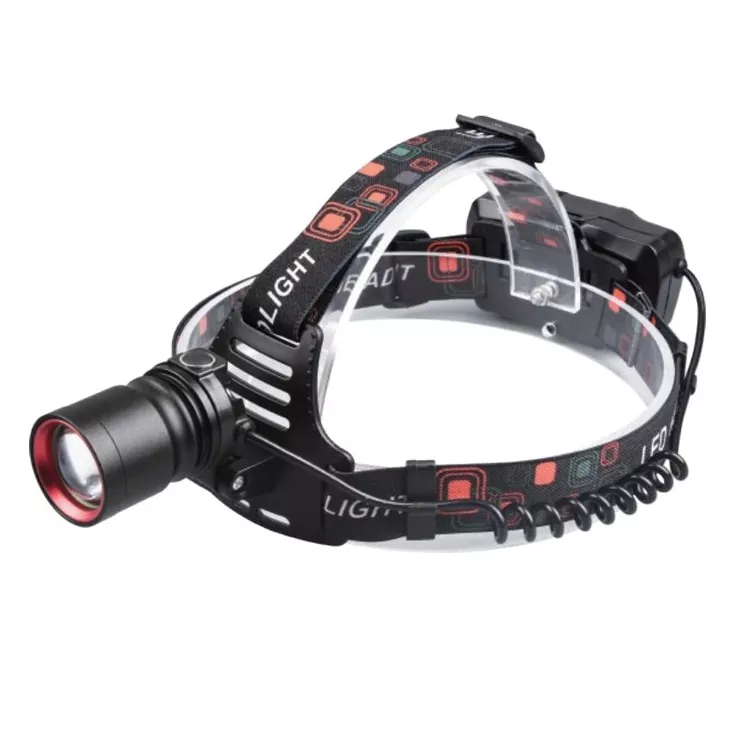 Lampada frontale laser bianca per caccia e uso di emergenza